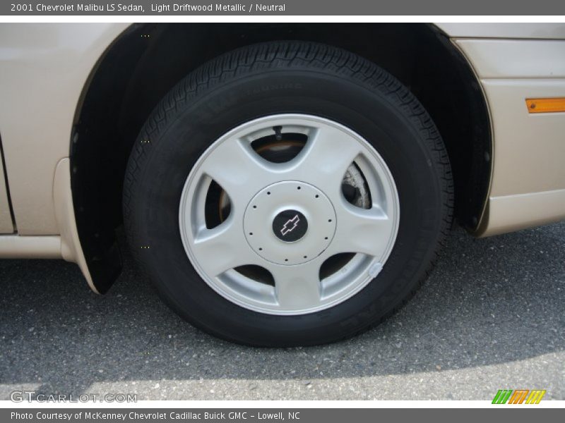 Light Driftwood Metallic / Neutral 2001 Chevrolet Malibu LS Sedan