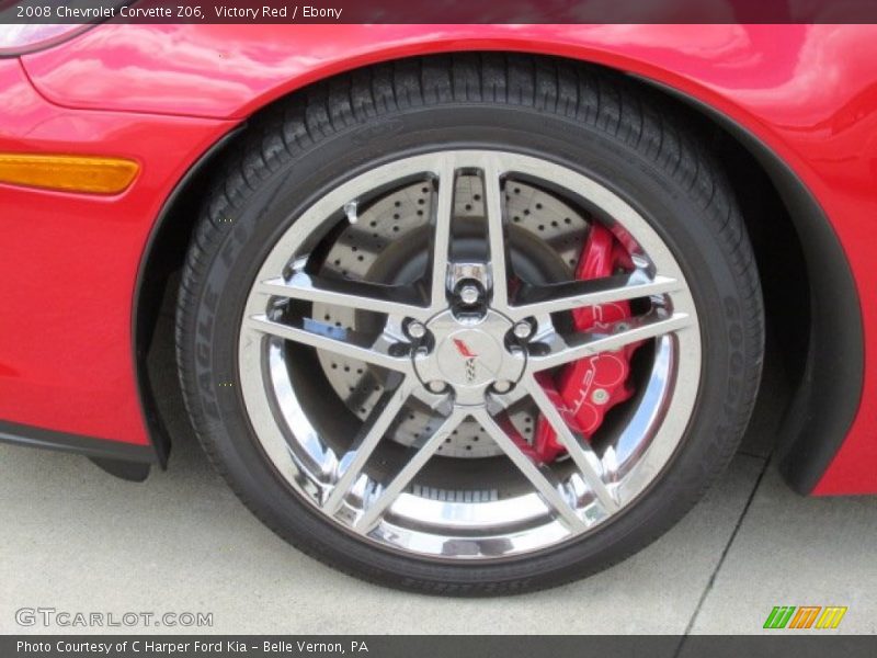Victory Red / Ebony 2008 Chevrolet Corvette Z06