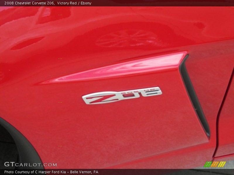 Victory Red / Ebony 2008 Chevrolet Corvette Z06