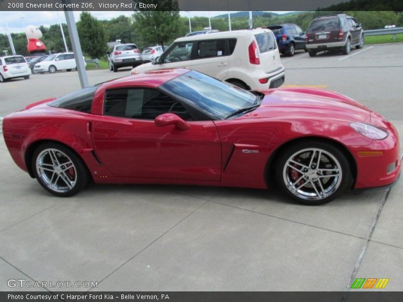 Victory Red / Ebony 2008 Chevrolet Corvette Z06