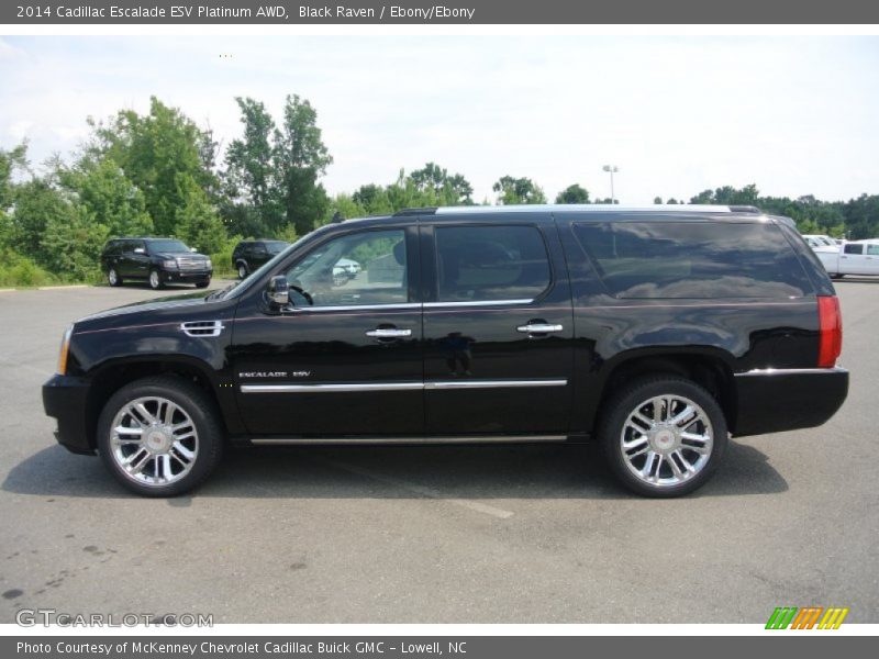  2014 Escalade ESV Platinum AWD Black Raven