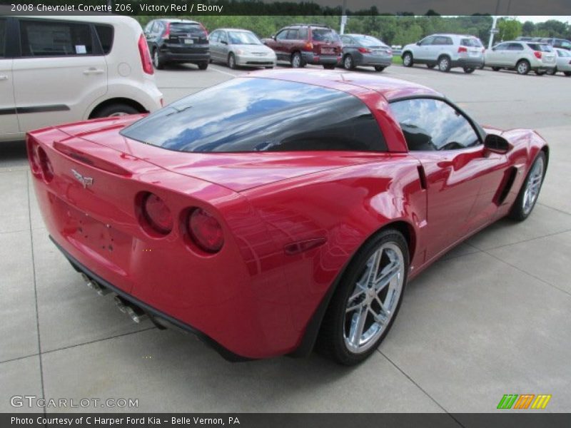Victory Red / Ebony 2008 Chevrolet Corvette Z06
