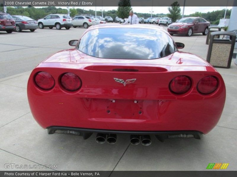 Victory Red / Ebony 2008 Chevrolet Corvette Z06