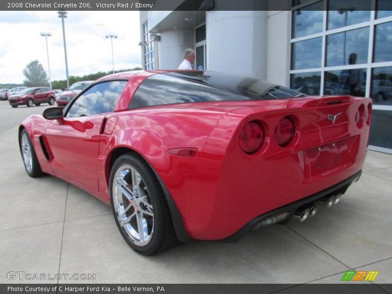 Victory Red / Ebony 2008 Chevrolet Corvette Z06