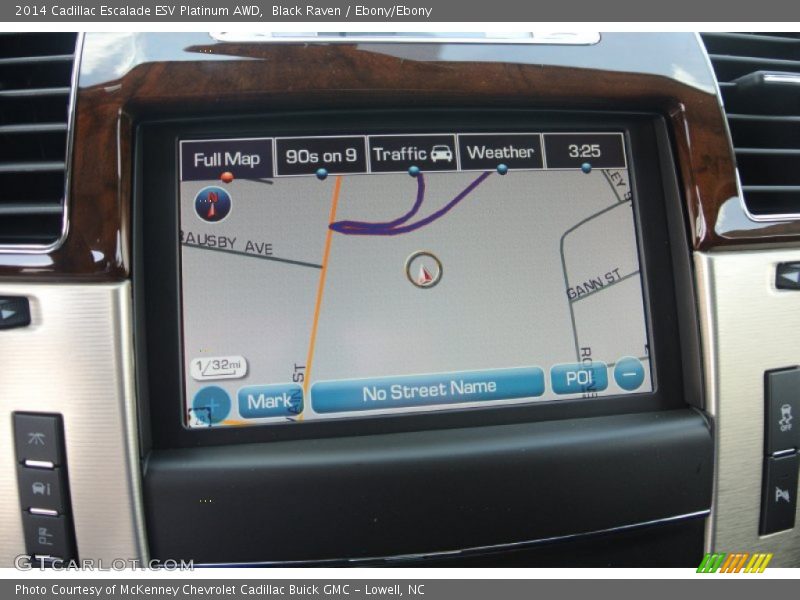 Navigation of 2014 Escalade ESV Platinum AWD