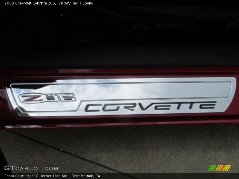Victory Red / Ebony 2008 Chevrolet Corvette Z06
