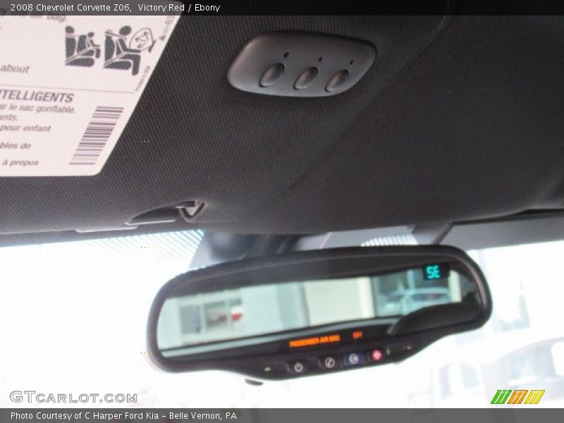 Victory Red / Ebony 2008 Chevrolet Corvette Z06