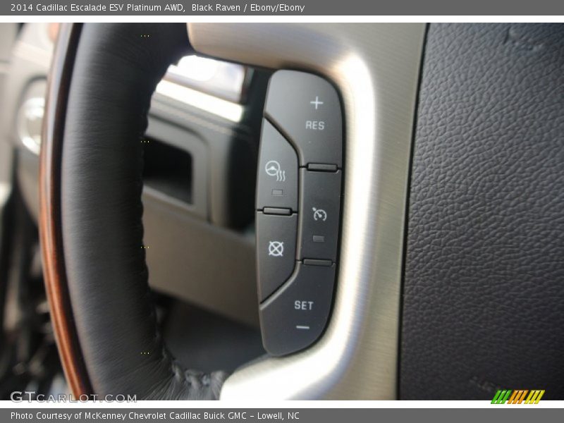 Controls of 2014 Escalade ESV Platinum AWD