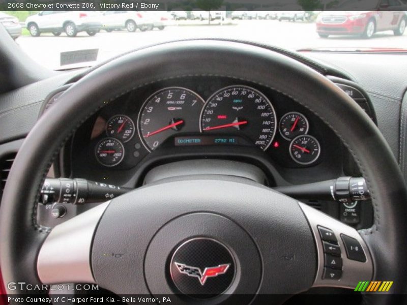 Victory Red / Ebony 2008 Chevrolet Corvette Z06