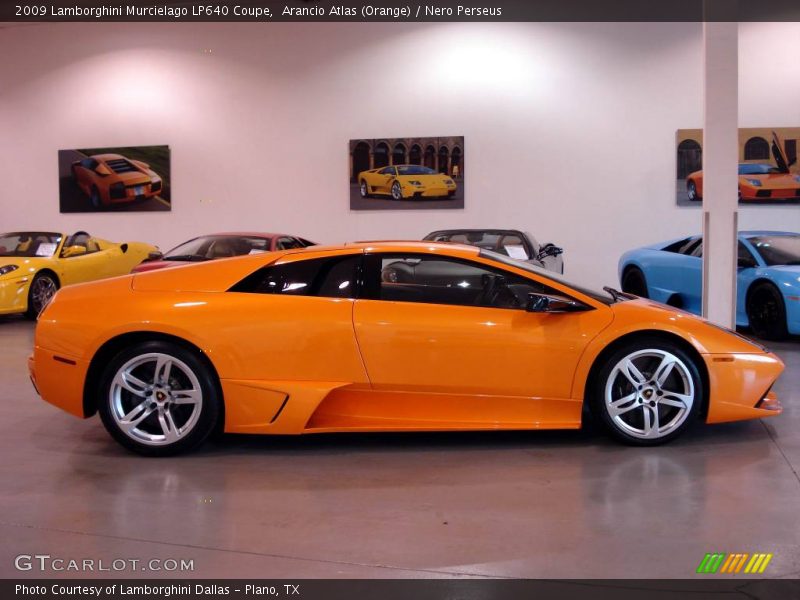 Arancio Atlas (Orange) / Nero Perseus 2009 Lamborghini Murcielago LP640 Coupe