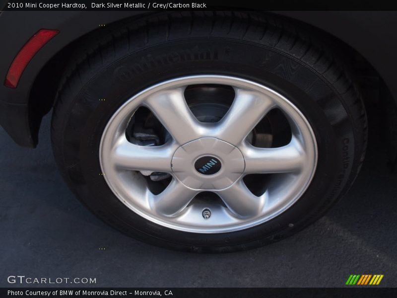 Dark Silver Metallic / Grey/Carbon Black 2010 Mini Cooper Hardtop