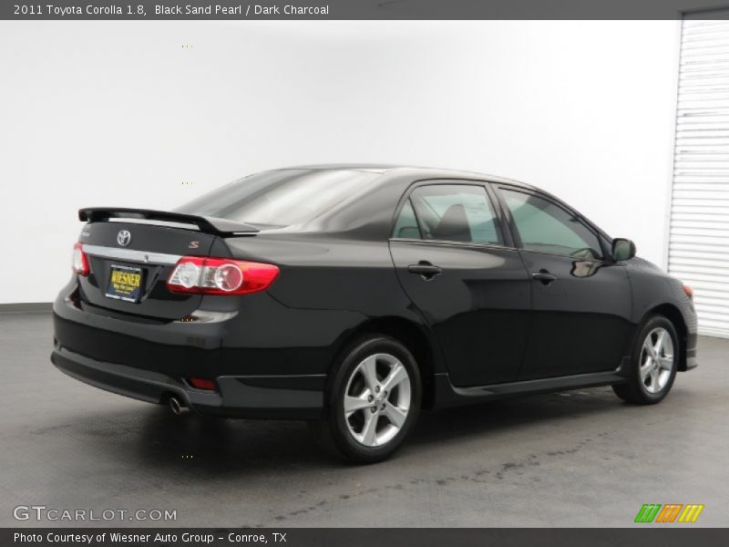 Black Sand Pearl / Dark Charcoal 2011 Toyota Corolla 1.8