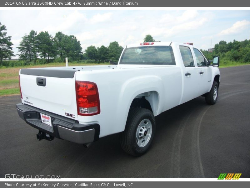 Summit White / Dark Titanium 2014 GMC Sierra 2500HD Crew Cab 4x4