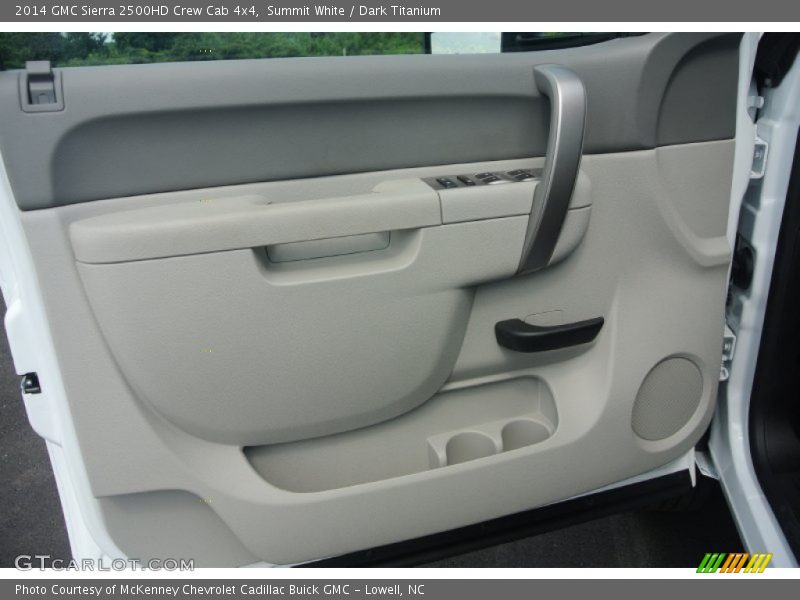 Summit White / Dark Titanium 2014 GMC Sierra 2500HD Crew Cab 4x4