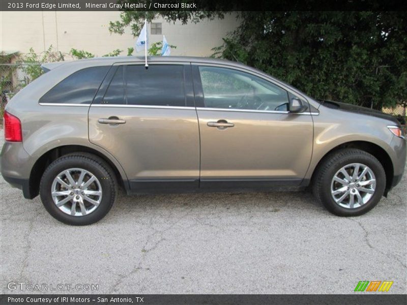 Mineral Gray Metallic / Charcoal Black 2013 Ford Edge Limited