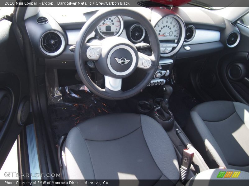 Dark Silver Metallic / Grey/Carbon Black 2010 Mini Cooper Hardtop