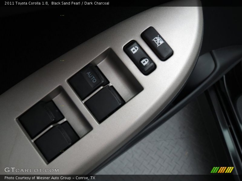 Black Sand Pearl / Dark Charcoal 2011 Toyota Corolla 1.8