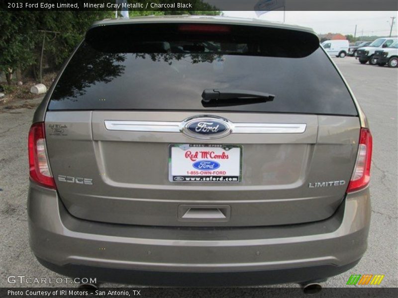 Mineral Gray Metallic / Charcoal Black 2013 Ford Edge Limited