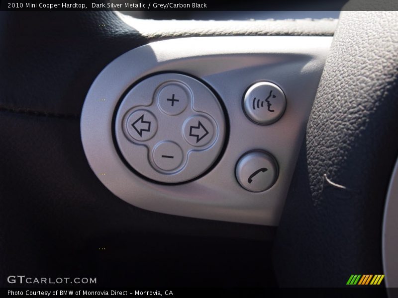 Dark Silver Metallic / Grey/Carbon Black 2010 Mini Cooper Hardtop