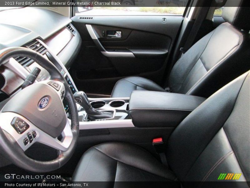 Mineral Gray Metallic / Charcoal Black 2013 Ford Edge Limited