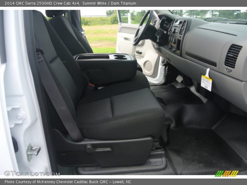 Summit White / Dark Titanium 2014 GMC Sierra 2500HD Crew Cab 4x4