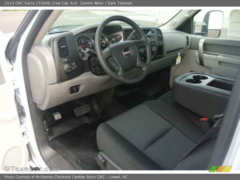  2014 Sierra 2500HD Crew Cab 4x4 Dark Titanium Interior