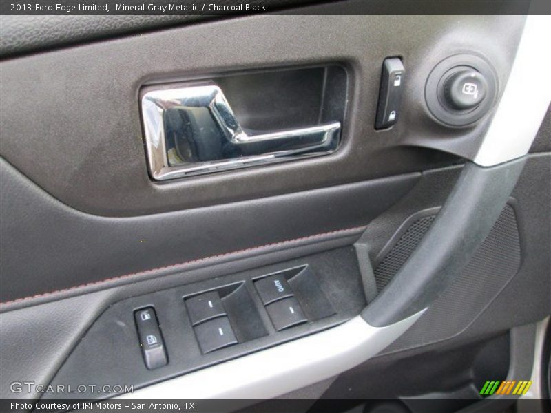 Mineral Gray Metallic / Charcoal Black 2013 Ford Edge Limited