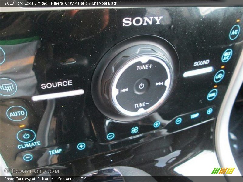 Mineral Gray Metallic / Charcoal Black 2013 Ford Edge Limited