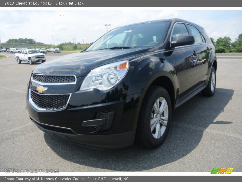 Black / Jet Black 2013 Chevrolet Equinox LS