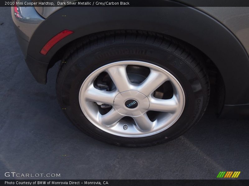 Dark Silver Metallic / Grey/Carbon Black 2010 Mini Cooper Hardtop