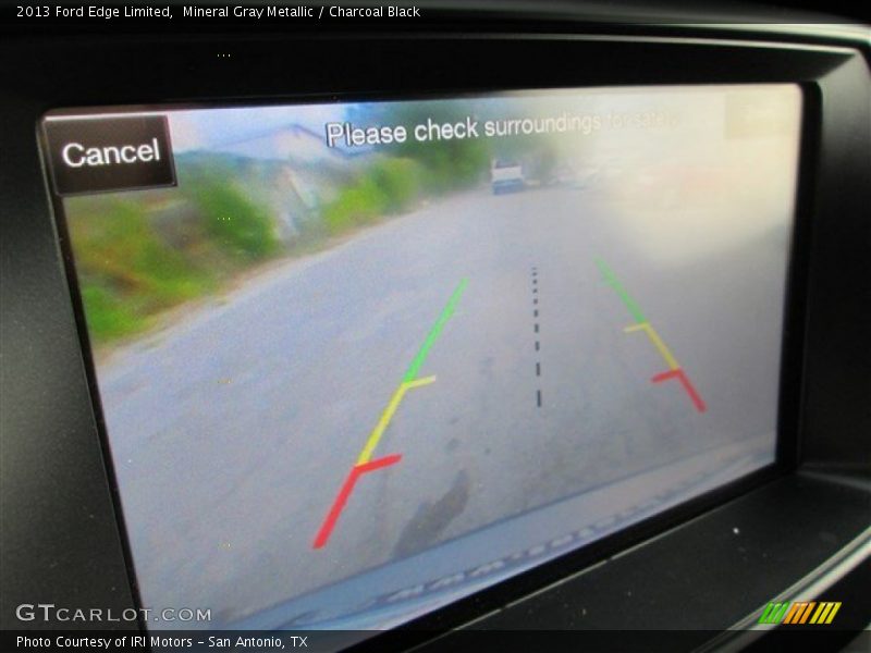 Mineral Gray Metallic / Charcoal Black 2013 Ford Edge Limited