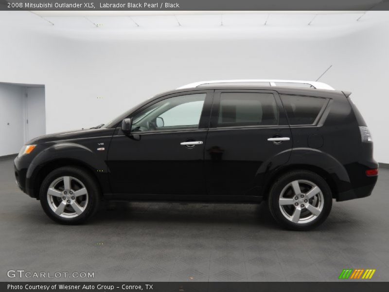 Labrador Black Pearl / Black 2008 Mitsubishi Outlander XLS