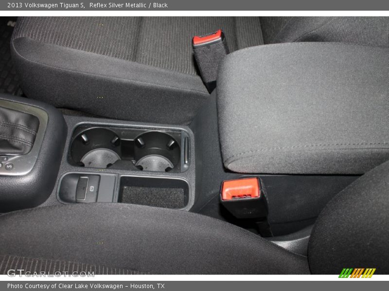 Reflex Silver Metallic / Black 2013 Volkswagen Tiguan S