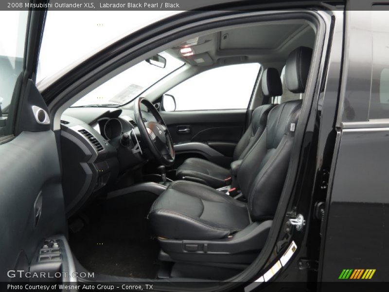  2008 Outlander XLS Black Interior