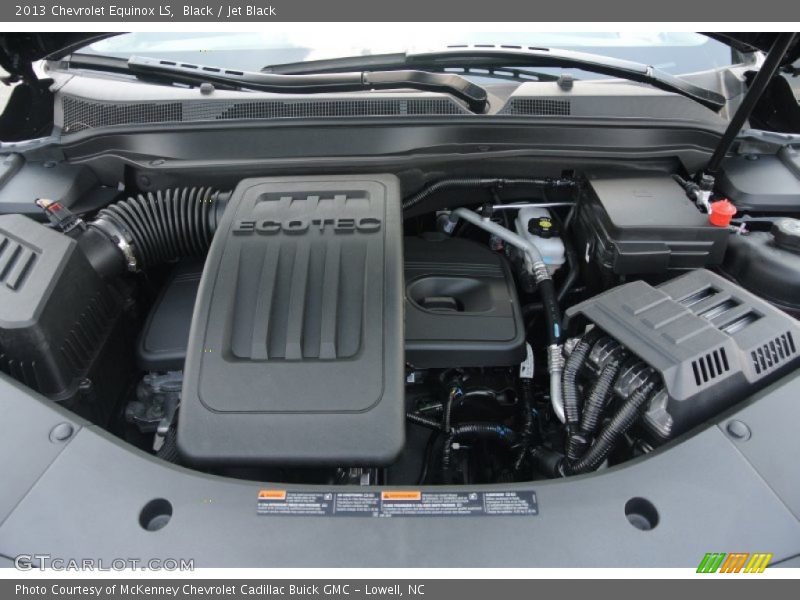 Black / Jet Black 2013 Chevrolet Equinox LS