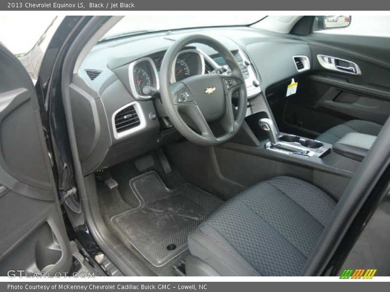 Black / Jet Black 2013 Chevrolet Equinox LS