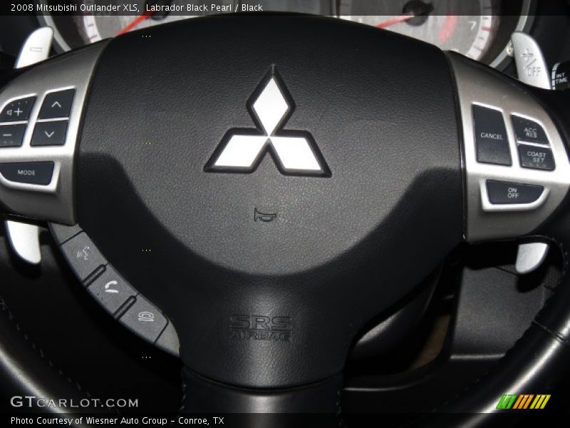 Labrador Black Pearl / Black 2008 Mitsubishi Outlander XLS