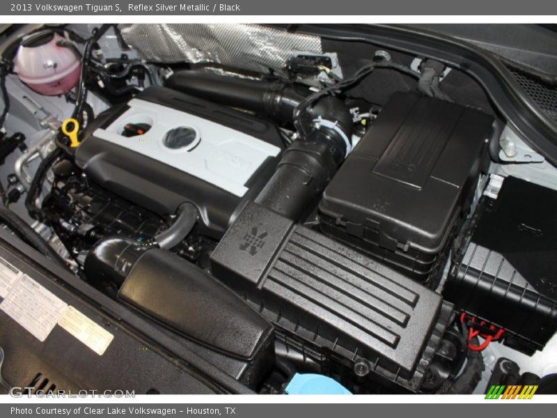 Reflex Silver Metallic / Black 2013 Volkswagen Tiguan S