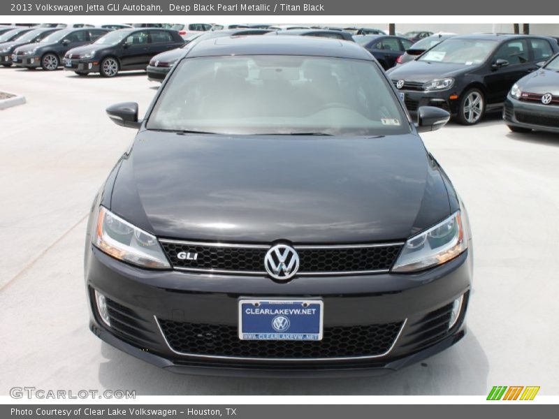 Deep Black Pearl Metallic / Titan Black 2013 Volkswagen Jetta GLI Autobahn