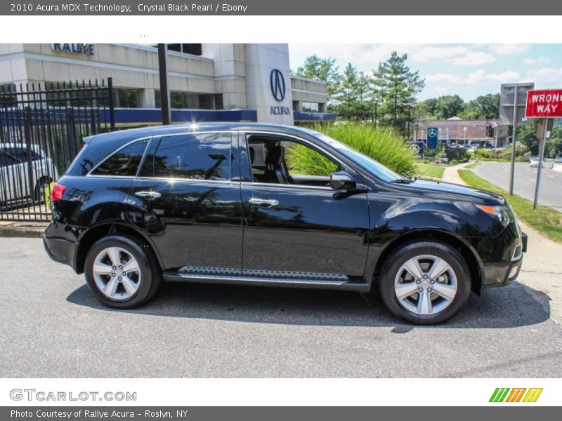 Crystal Black Pearl / Ebony 2010 Acura MDX Technology