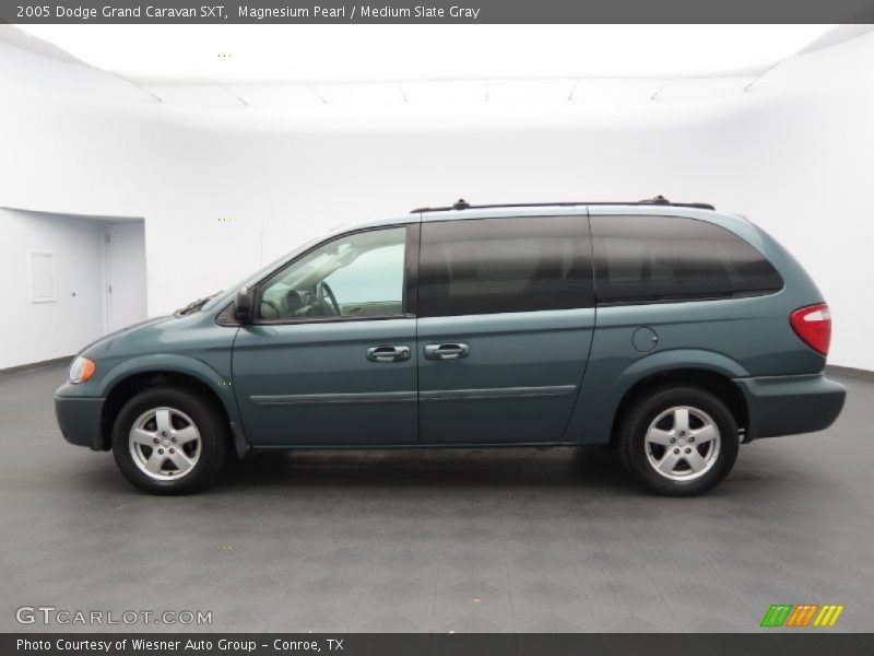 Magnesium Pearl / Medium Slate Gray 2005 Dodge Grand Caravan SXT