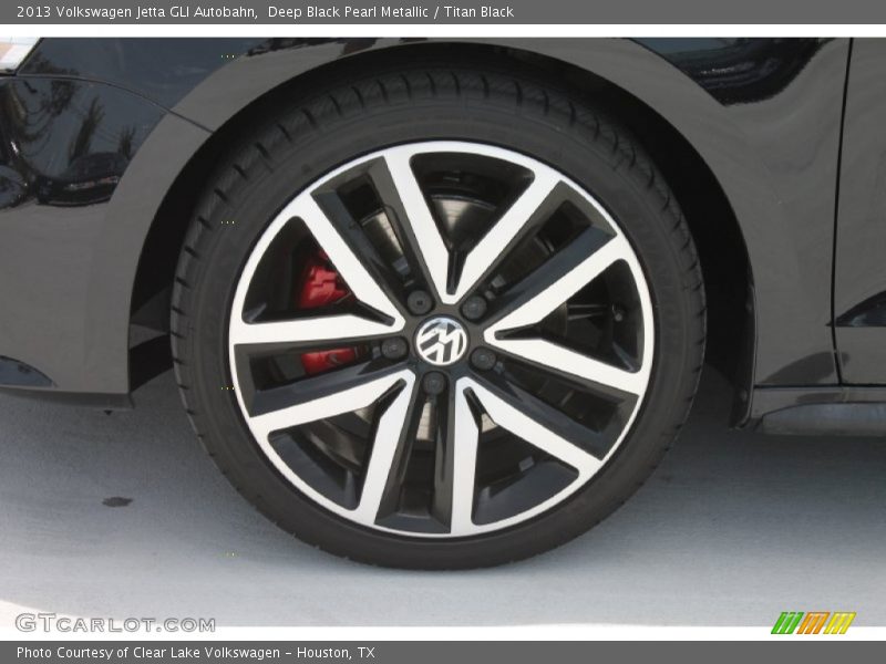 Deep Black Pearl Metallic / Titan Black 2013 Volkswagen Jetta GLI Autobahn