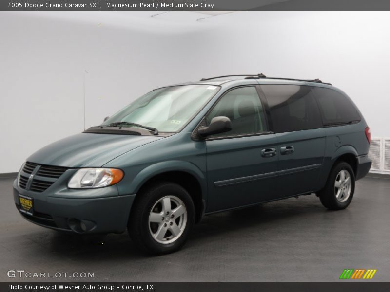 Magnesium Pearl / Medium Slate Gray 2005 Dodge Grand Caravan SXT