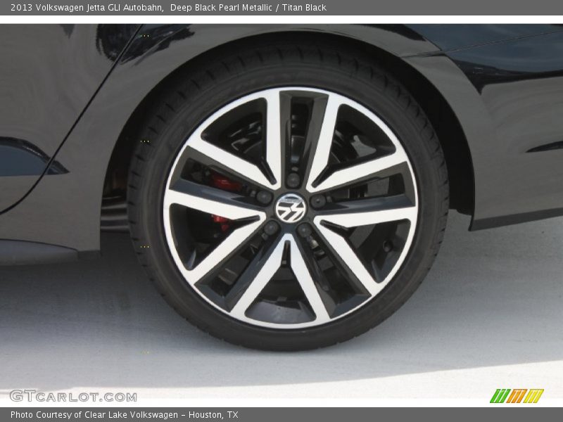 Deep Black Pearl Metallic / Titan Black 2013 Volkswagen Jetta GLI Autobahn