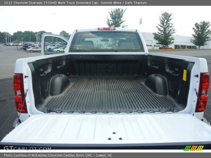 Summit White / Dark Titanium 2013 Chevrolet Silverado 2500HD Work Truck Extended Cab