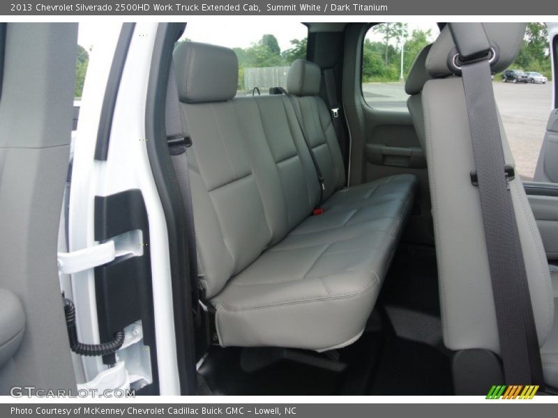 Summit White / Dark Titanium 2013 Chevrolet Silverado 2500HD Work Truck Extended Cab