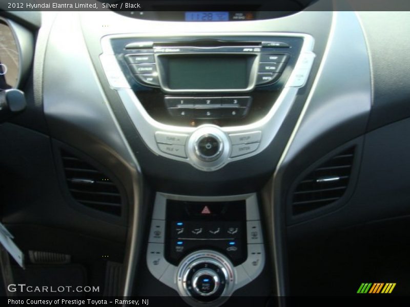 Silver / Black 2012 Hyundai Elantra Limited