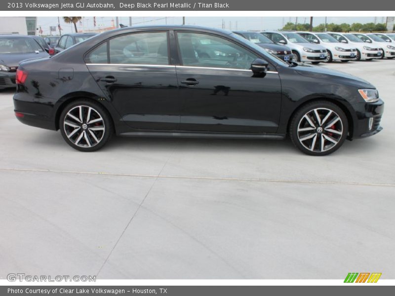 Deep Black Pearl Metallic / Titan Black 2013 Volkswagen Jetta GLI Autobahn