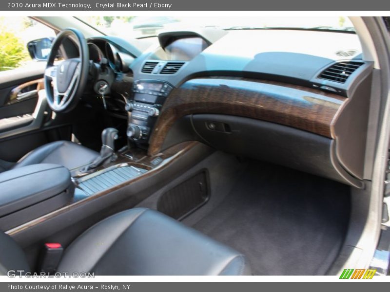 Crystal Black Pearl / Ebony 2010 Acura MDX Technology