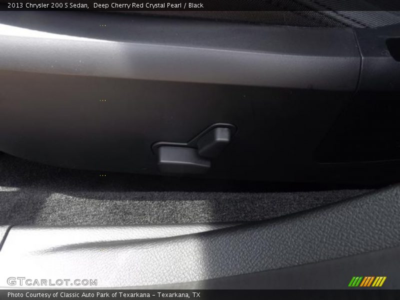 Deep Cherry Red Crystal Pearl / Black 2013 Chrysler 200 S Sedan